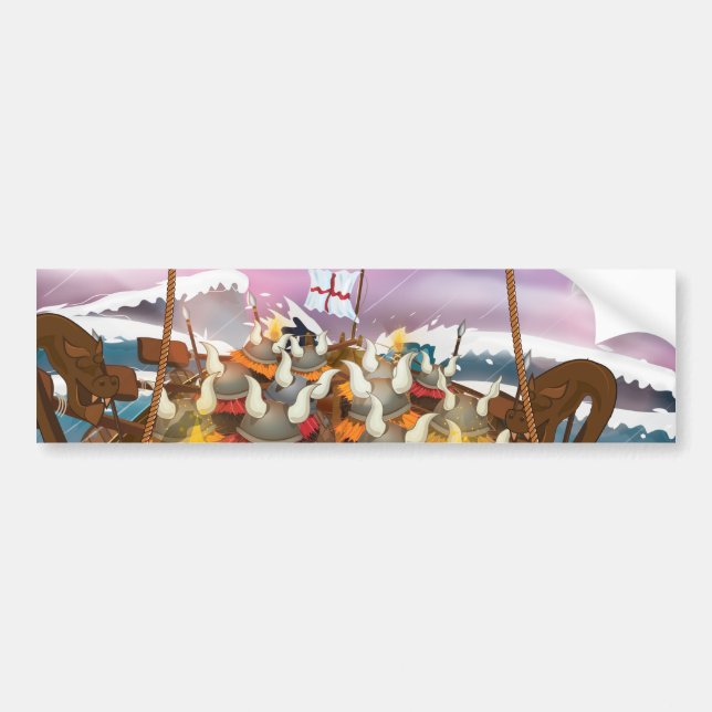 The Vikings Bumper Sticker (Front)