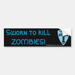 The Vikings bumper sticker - Dead Hearts Novels