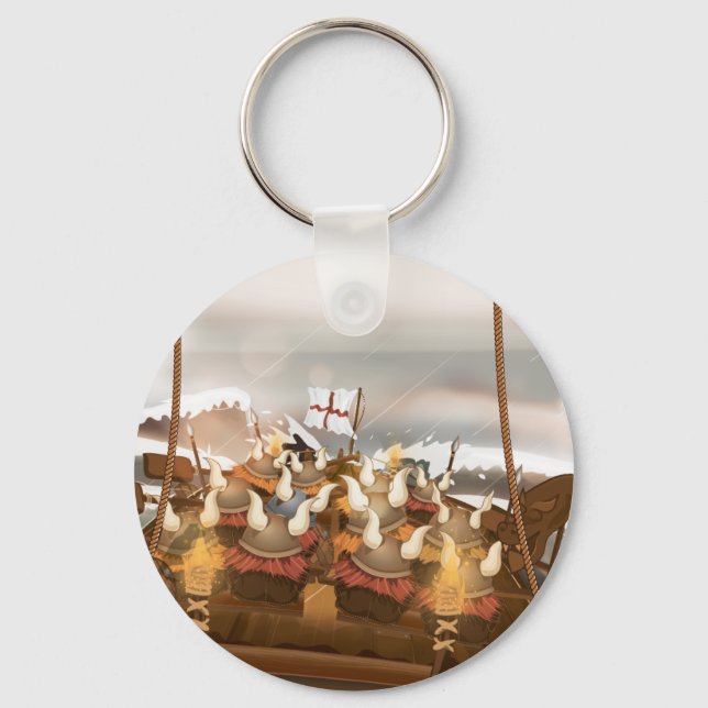 The Vikings Key Ring (Front)