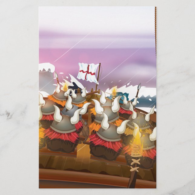 The Vikings Stationery (Front)
