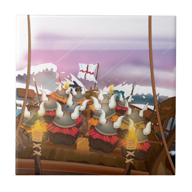 The Vikings Tile (Front)