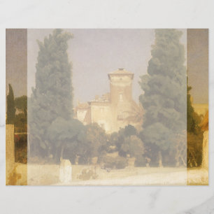 The Villa Malta, Rome by Lord Frederic Leighton