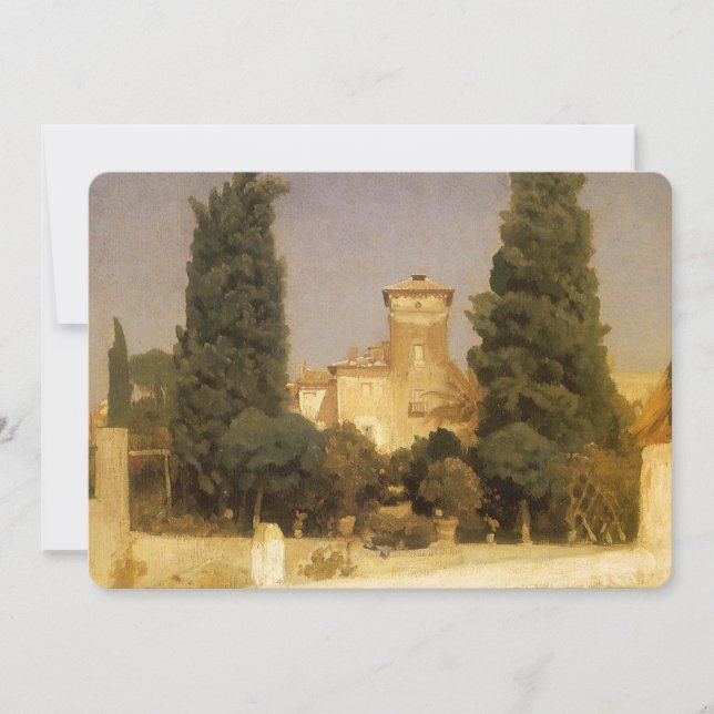 The Villa Malta, Rome by Lord Frederic Leighton (Front)