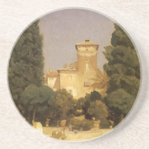 The Villa Malta, Rome by Lord Frederic Leighton Coaster