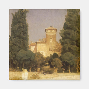 The Villa Malta, Rome by Lord Frederic Leighton Magnet