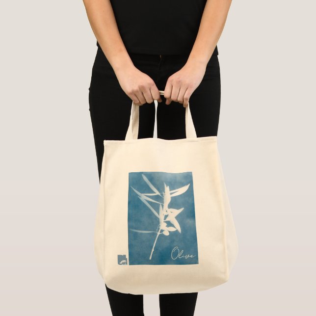 The Villa Olive Grove Natural Market Carrier Tote  Bag (Front (Product))