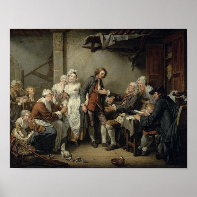 The Village Agreement, 1761 Poster (Front)