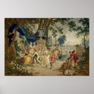 The village Fete after D.Teniers Poster
