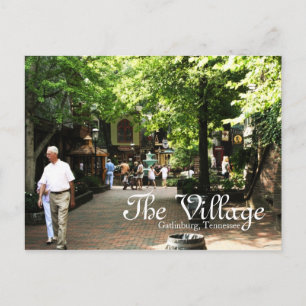 The Village in Gatlinburg, Tennessee postcard
