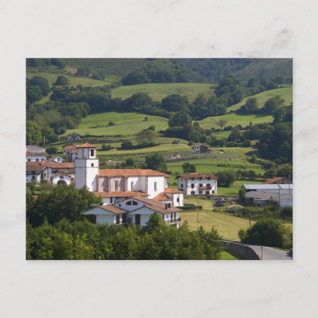 The village of Amaiur in the Baztan Valley of Postcard (Front)