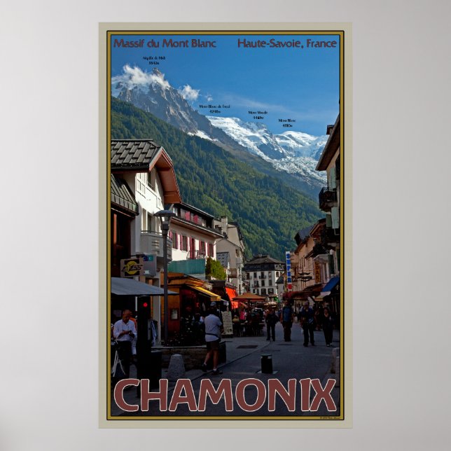The Village of Chamonix Poster (Front)