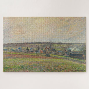 The Village of Éragny 1885 by Camille Pissarro Jigsaw Puzzle