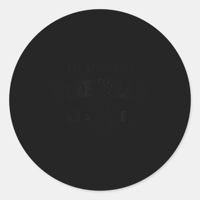 The Village Of Ne Hills Clic Style Palm Trees Desi Classic Round Sticker (Front)