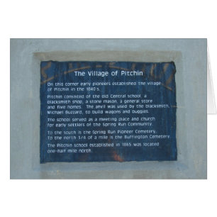The Village of Pitchin, Iowa