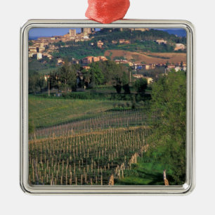 The village of San Gimignano sits in the rolling Metal Tree Decoration