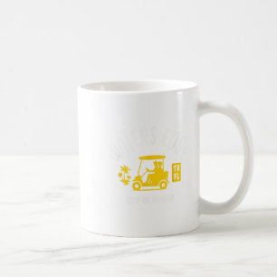 The Village Of Waters Edge Tv Fl Golf Cart Design  Coffee Mug