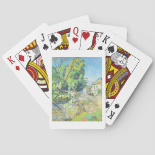 The Village (pastel on paper) Playing Cards