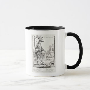 The Village Peasant, Born to Suffer, c.1780 Mug