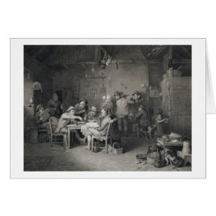 The Village Politicians, engraved by Abraham Raimb