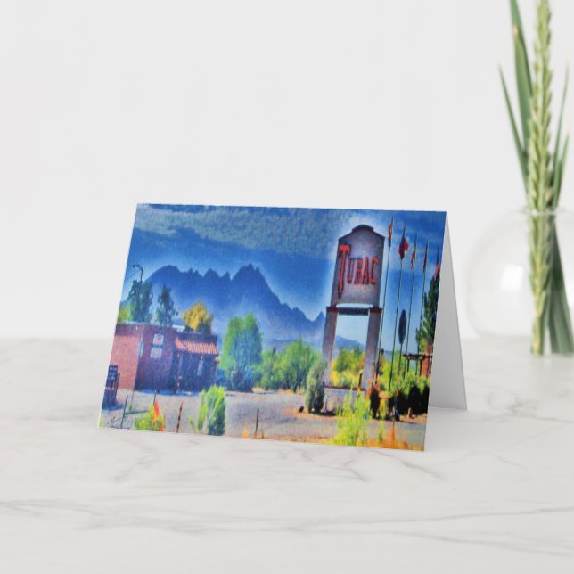The Village, Tubac, Arizona greeting card (Front)