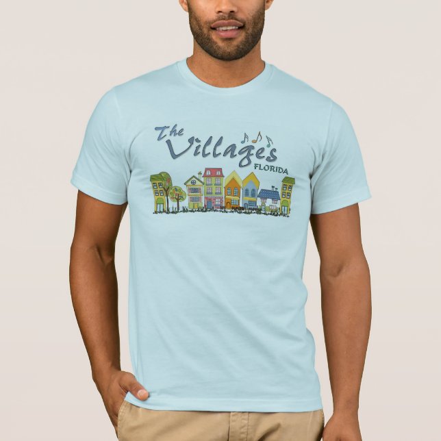 The villages florida community guys tee (Front)