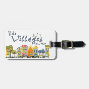 The Villages florida community luggage tag