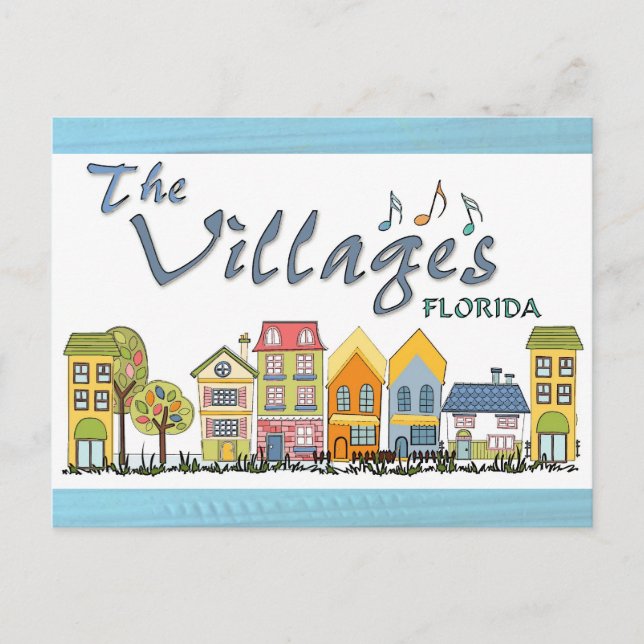 The villages florida community postcard (Front)