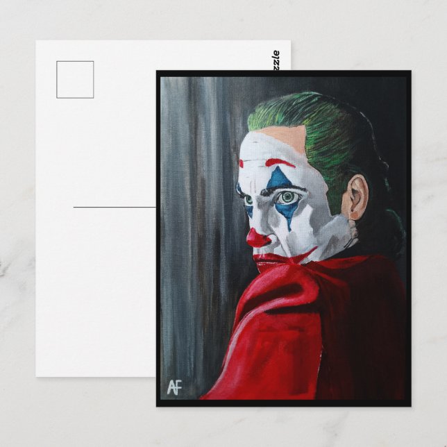The Villain Painting by Alfred Fox Collectable Postcard (Front/Back)