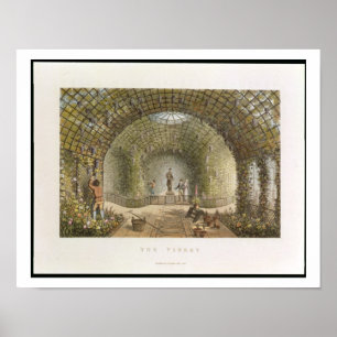 The Vinery, from 'Fragments on the Theory and Prac Poster