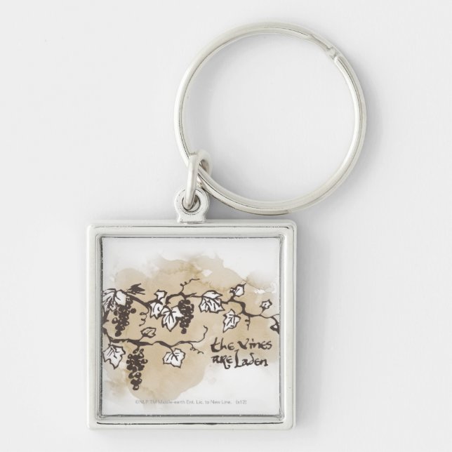 The Vines Are Laden Key Ring (Front)