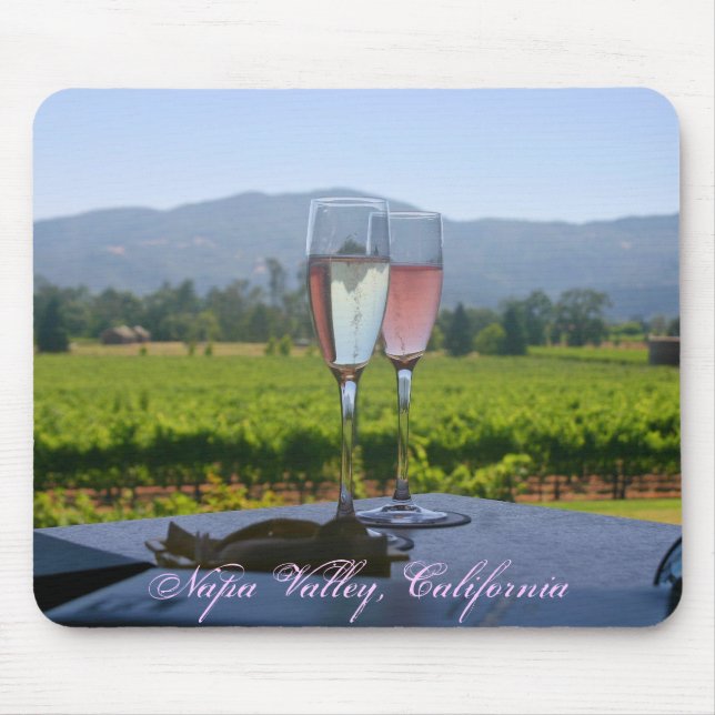 The Vineyards of Napa Valley Mouse Mat (Front)