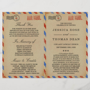 The Vintage Airmail Wedding Collection
