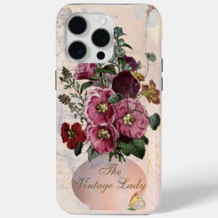 The Vintage Lady Vase iPhone 15 Pro Max Case