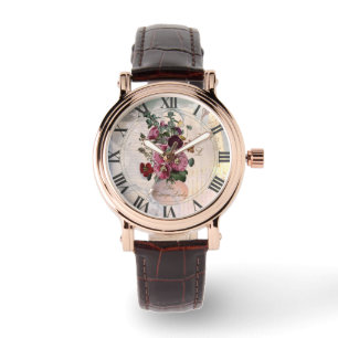 The Vintage Lady Vase + Monogram Watch