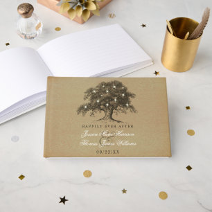 The Vintage Old Oak Tree Wedding Collection Guest Book