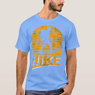 The Vintage Retro Hiker on the Hike  T-Shirt