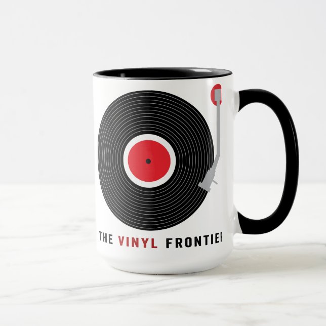 The Vinyl Frontier Mug (Right)
