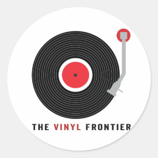 The Vinyl Frontier Stickers