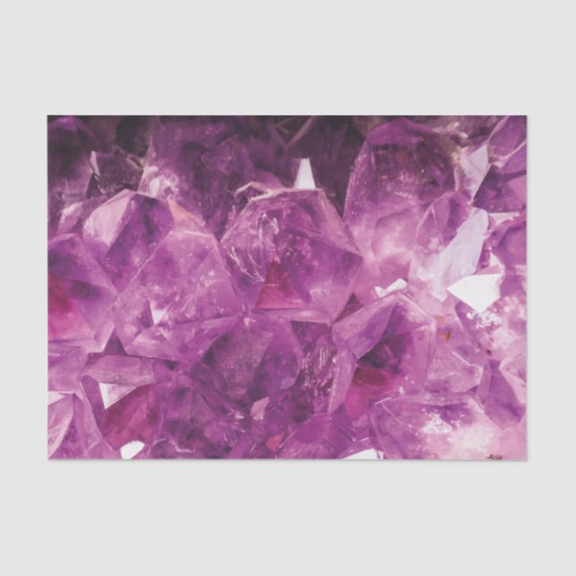 The Violet Crystal Tissue Paper (Front)
