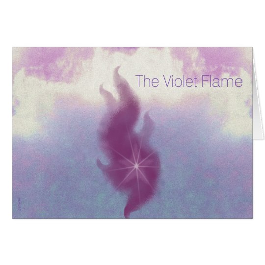 The Violet Flame Card