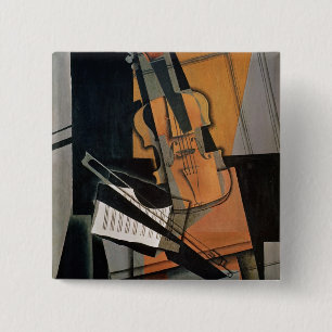 The Violin, 1916 15 Cm Square Badge