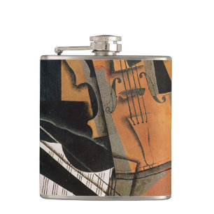 The Violin, 1916 Hip Flask
