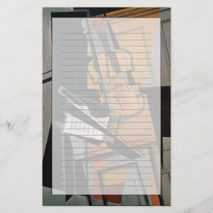 The Violin, 1916 Stationery