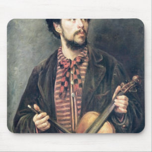 The Violin Player Mouse Mat