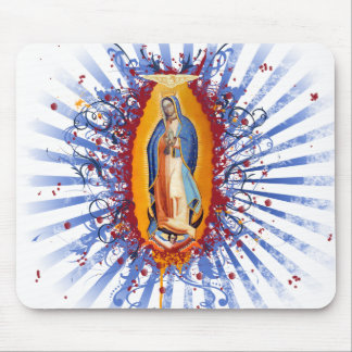 The Virgen de guadalupe! Look closer... Mouse Mat