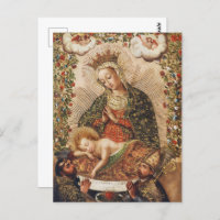 The Virgin Adoring the Christ Child at Christmas