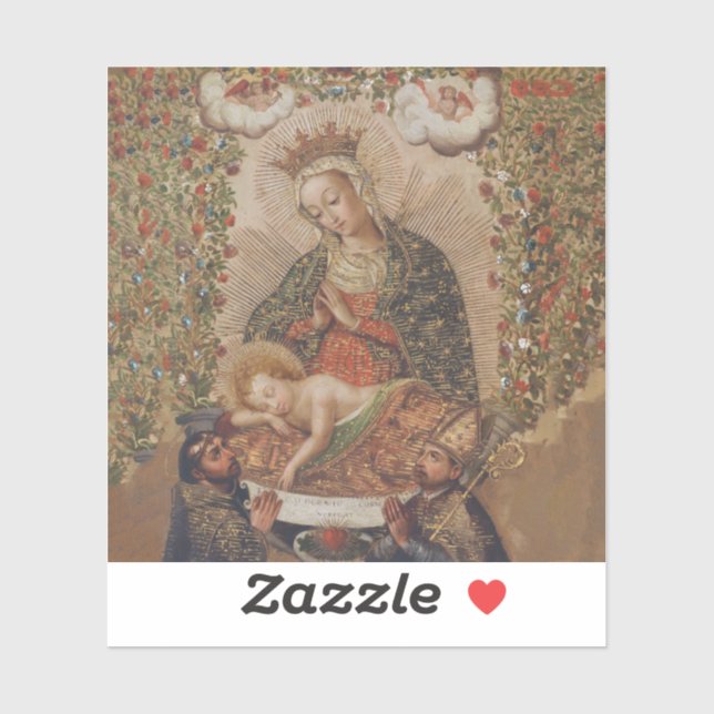The Virgin Adoring the Christ Child Christmas (Sheet)
