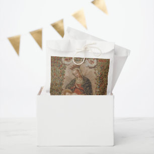 The Virgin Adoring the Christ Child Christmas Favour Bags