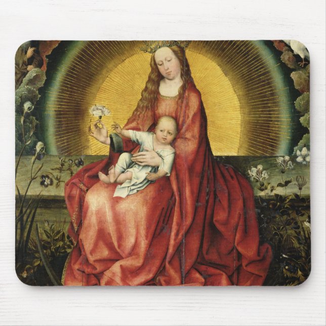 The Virgin and Child 2 Mouse Mat (Front)