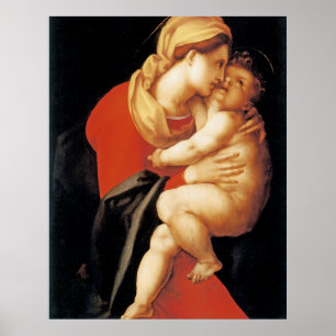 The Virgin and Child by Jacopo Da Pontormo Poster